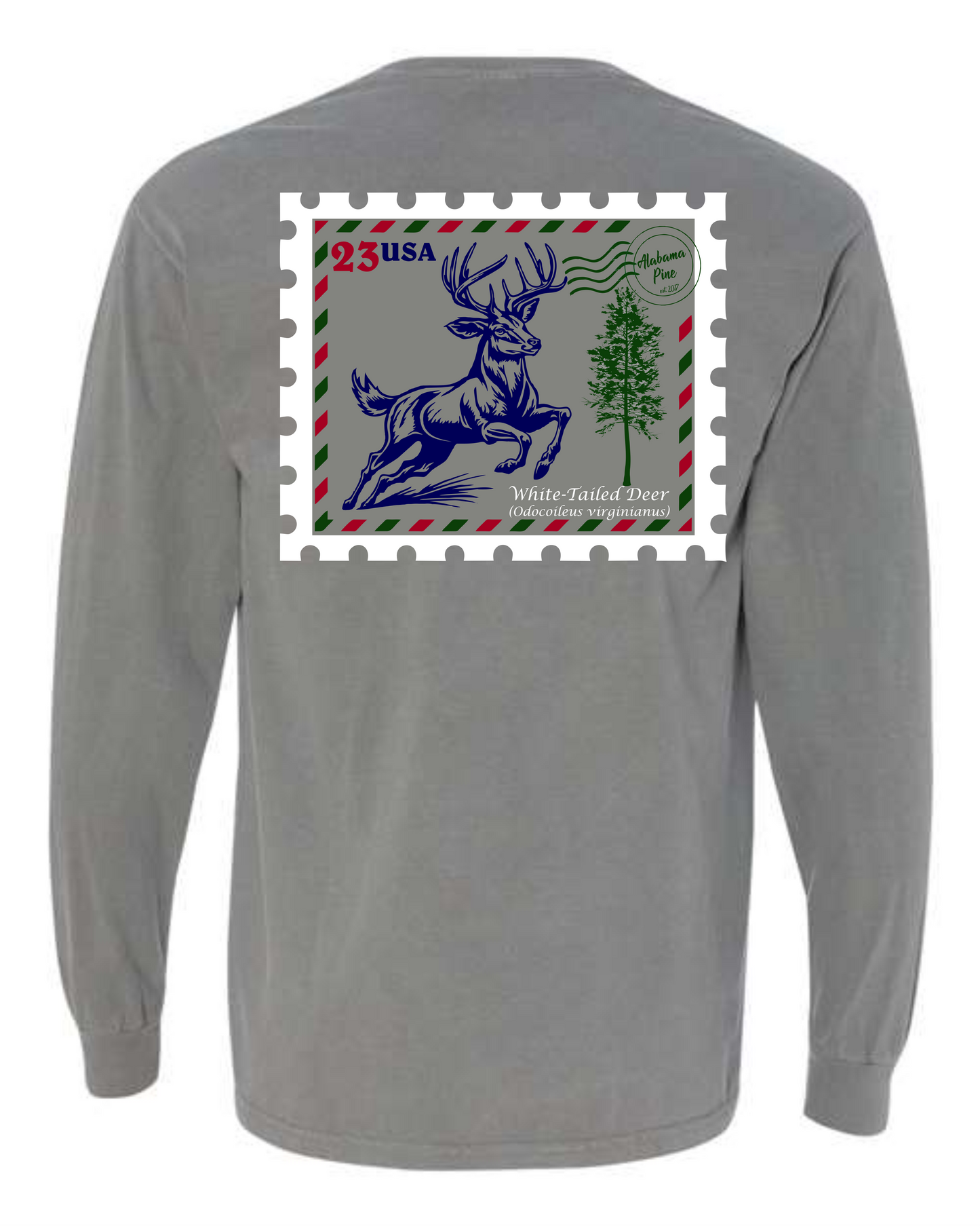 Deer Stamp Longsleeve